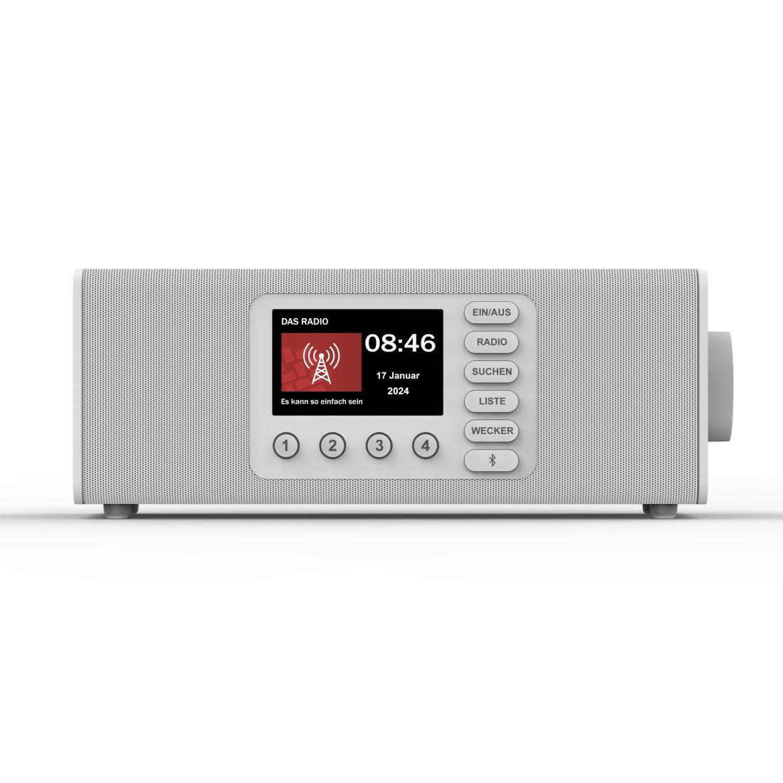 Hama DAB+ Digitalradio "DR2002BT" mit Wecker.