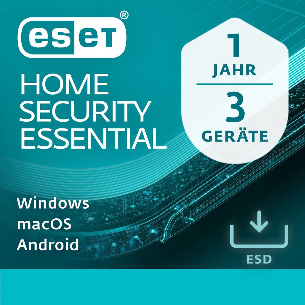 ESET Home Security Essential 3 Geräte 1 Jahr