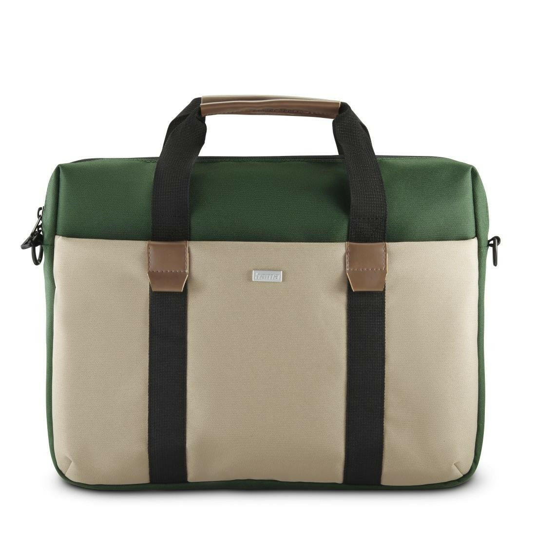 Hama Silvan Laptoptasche 15,6" Grün Recycelt & Gepolstert.