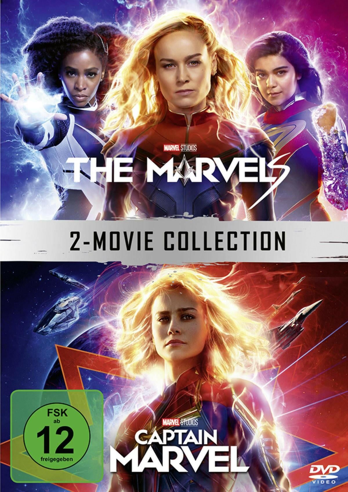 Captain Marvel / The Marvels DVD - Action-Fantasy - Brie