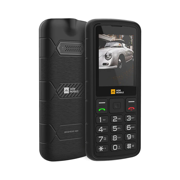 AGM M9 (4G) Handy schwarz - IP68/IP69K MIL-STD