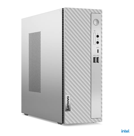 Lenovo IdeaCentre 3 Intel i3-14100 8GB 512GB Win 11 PC Grey.