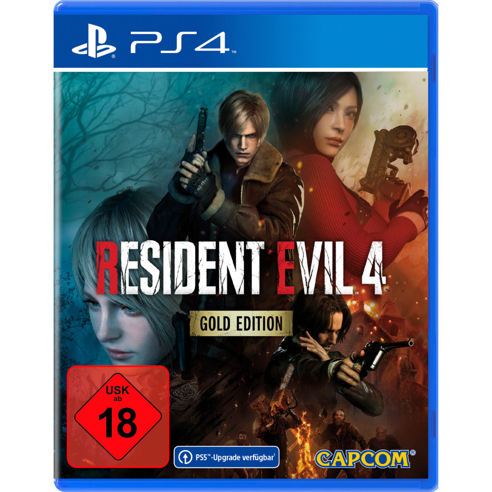 Resident Evil 4 Gold Edition für PS4 - Einzigartiges Adventure-Spiel mit packender Story und fesselndem Gameplay