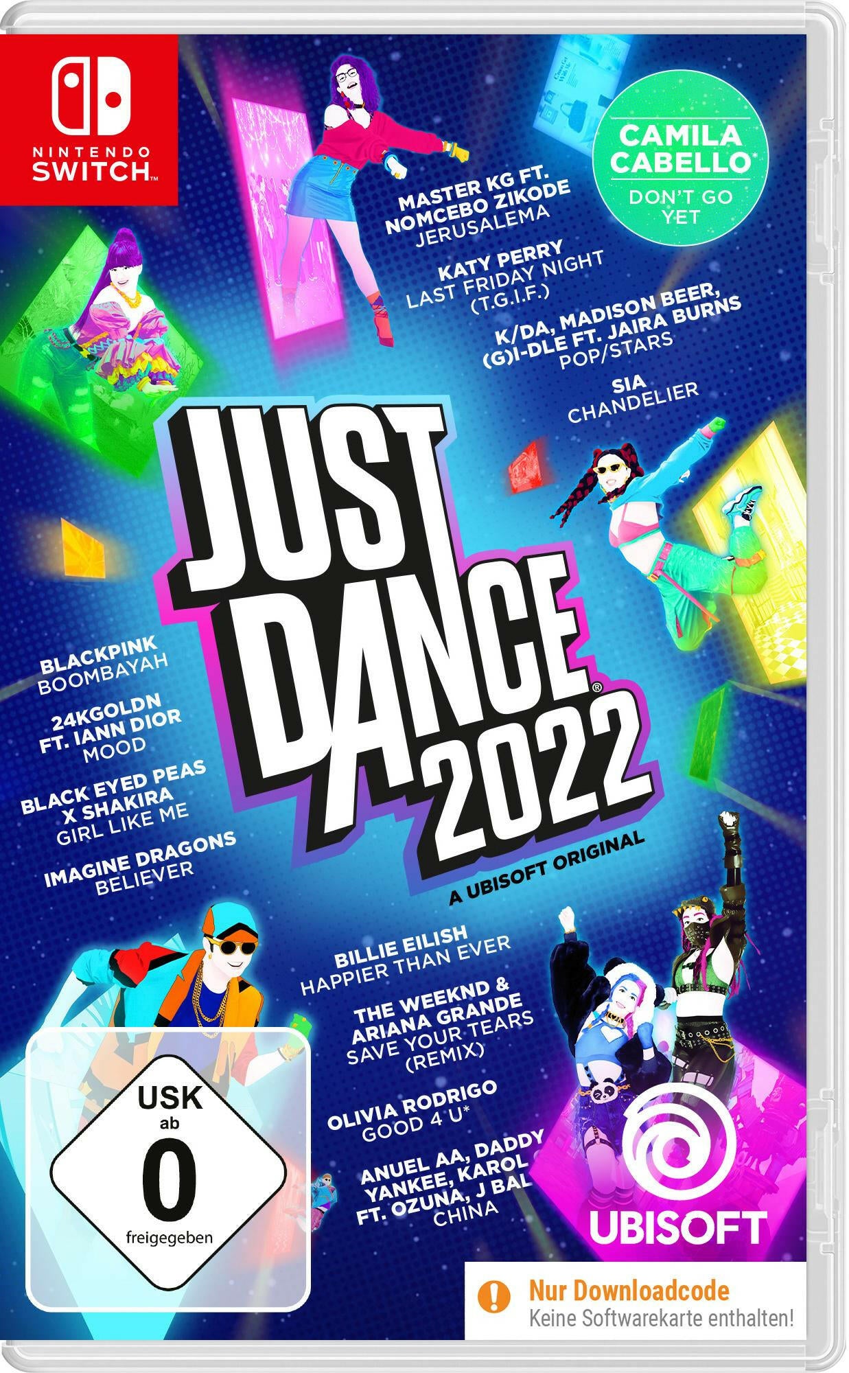 Nintendo Switch Just Dance 2022 Fun-Spiel.