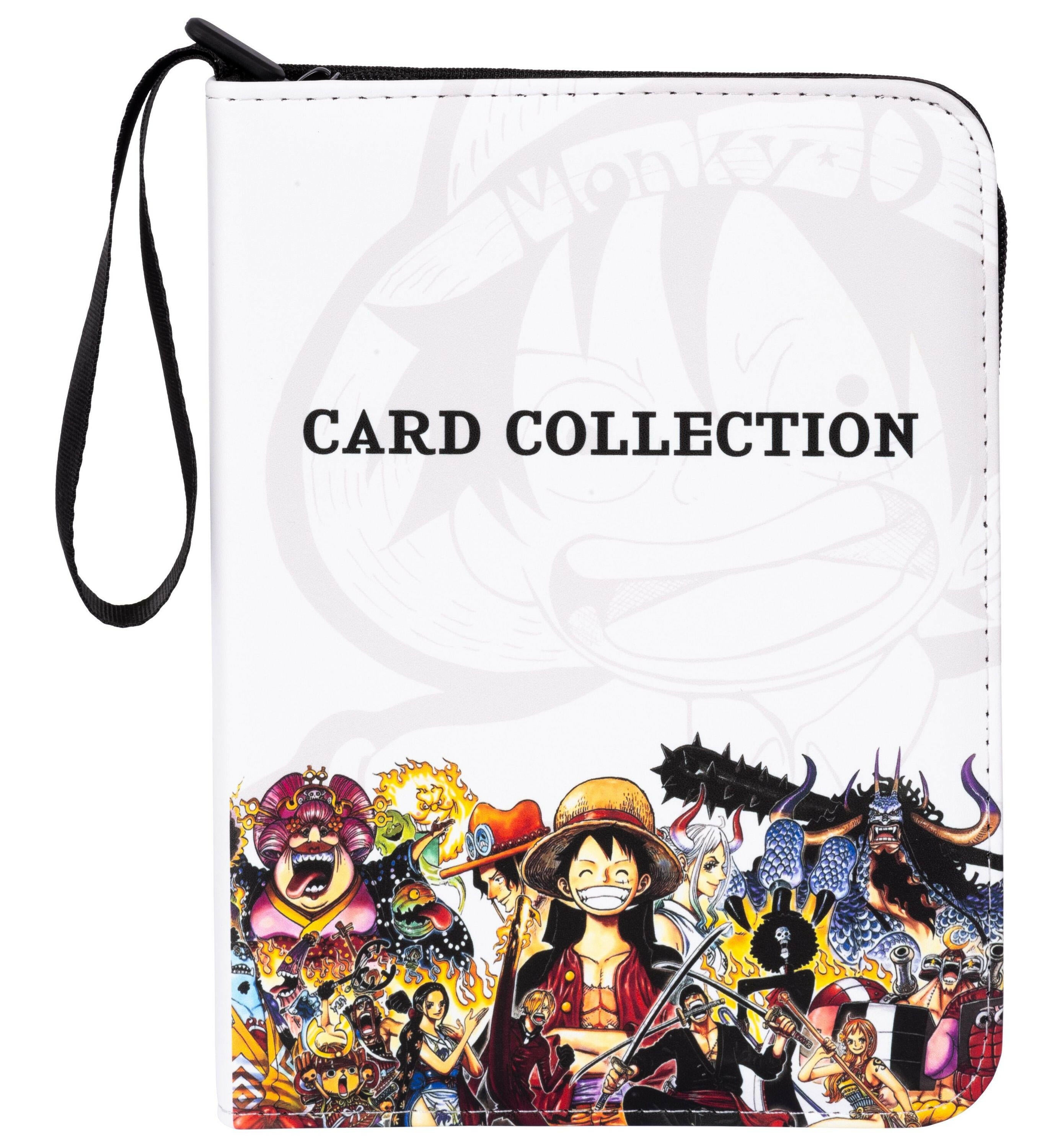 One Piece Karten Album A5 weiß - Sammelalbum für.