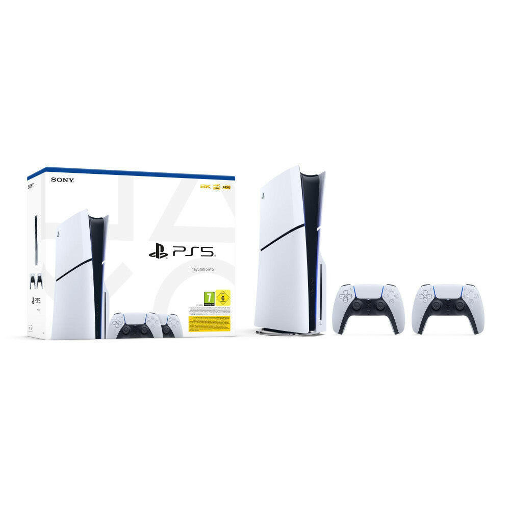 PlayStation®5 Slim Bundle mit 2. Controller | 1TB | HDR | 8K