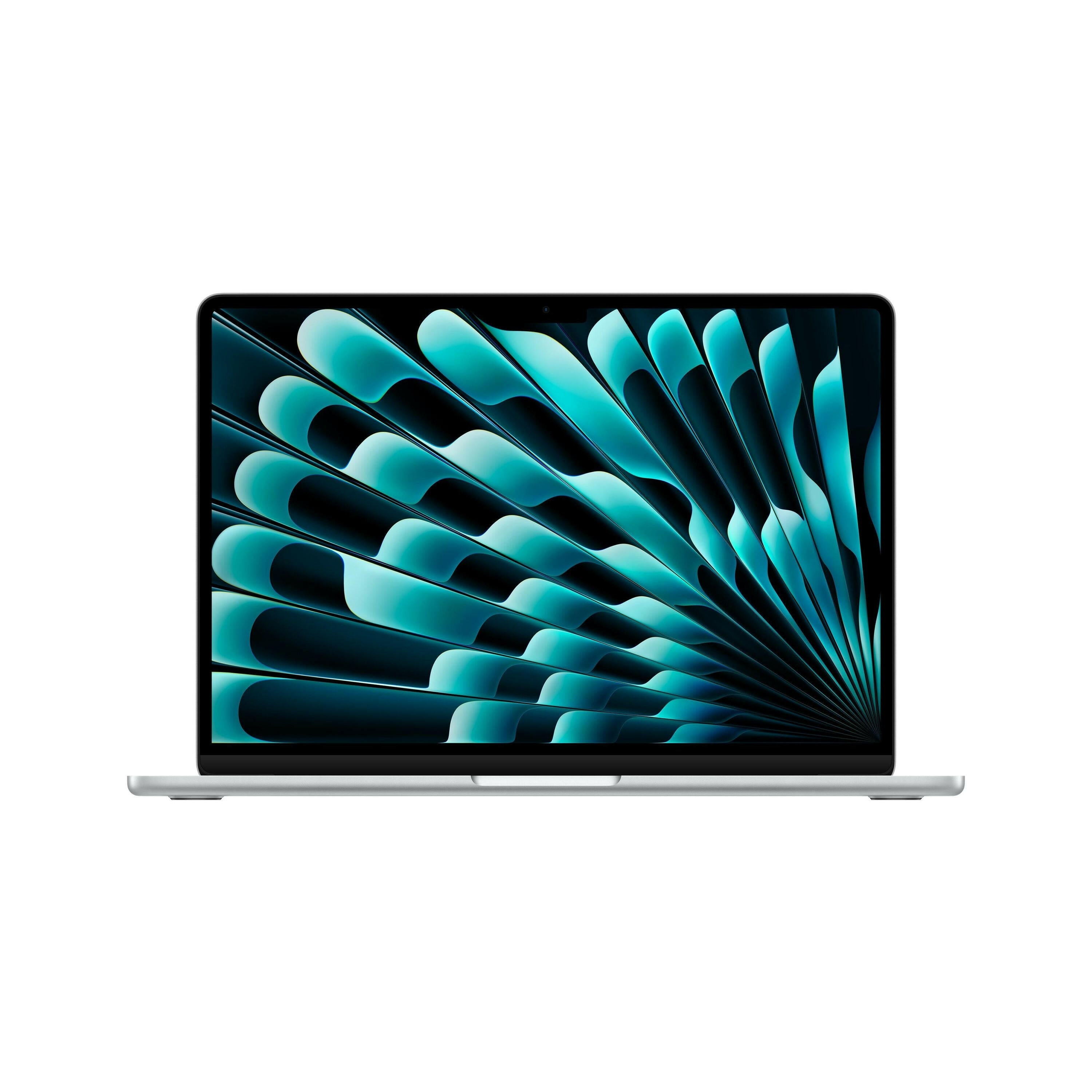 Apple 13" MacBook Air 2024, M3, 16 GB, 256 GB, Silber.