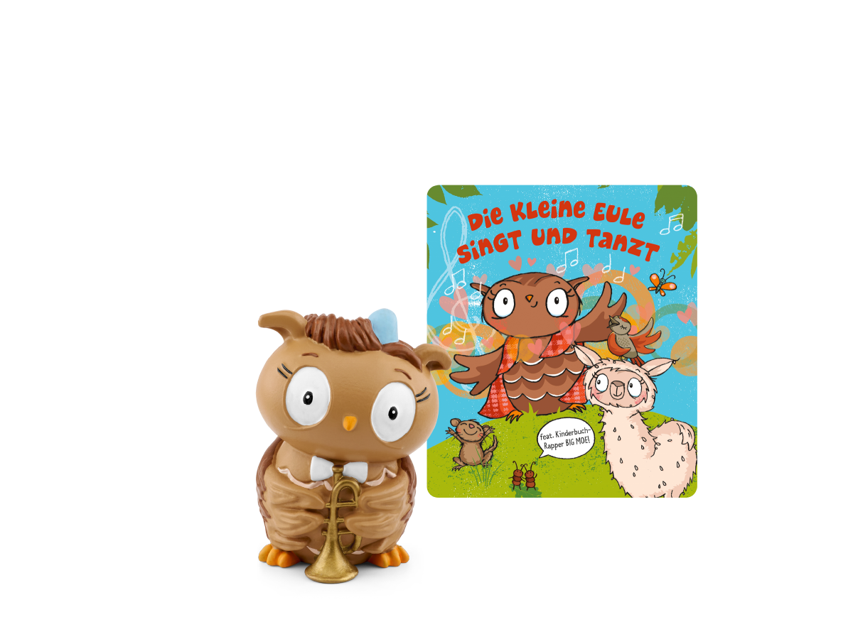 Tonies Hörfigur Eule mit Beule, Kinderlieder 3+, 40 Min.