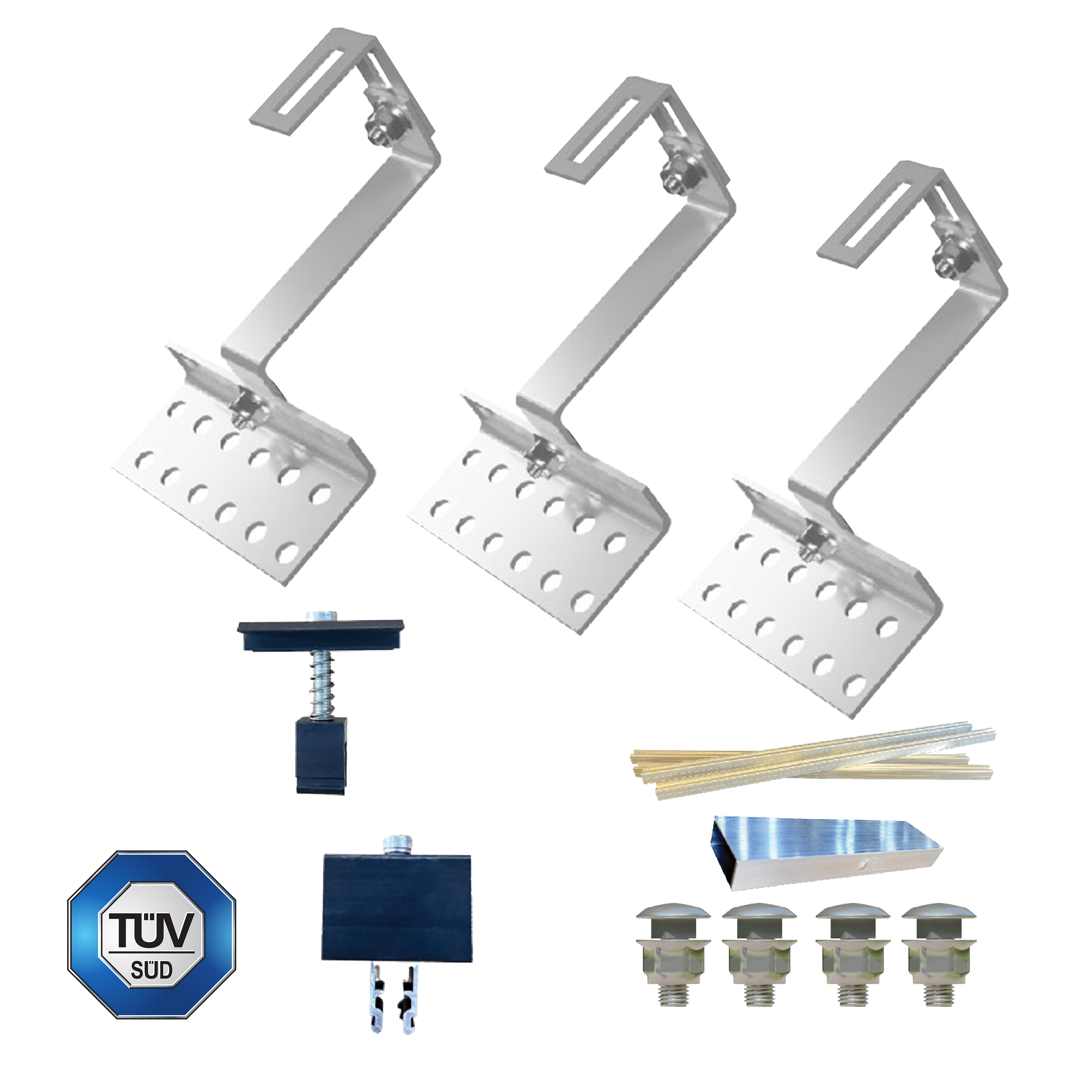 Solar-Hook® Montagepaket 440W.