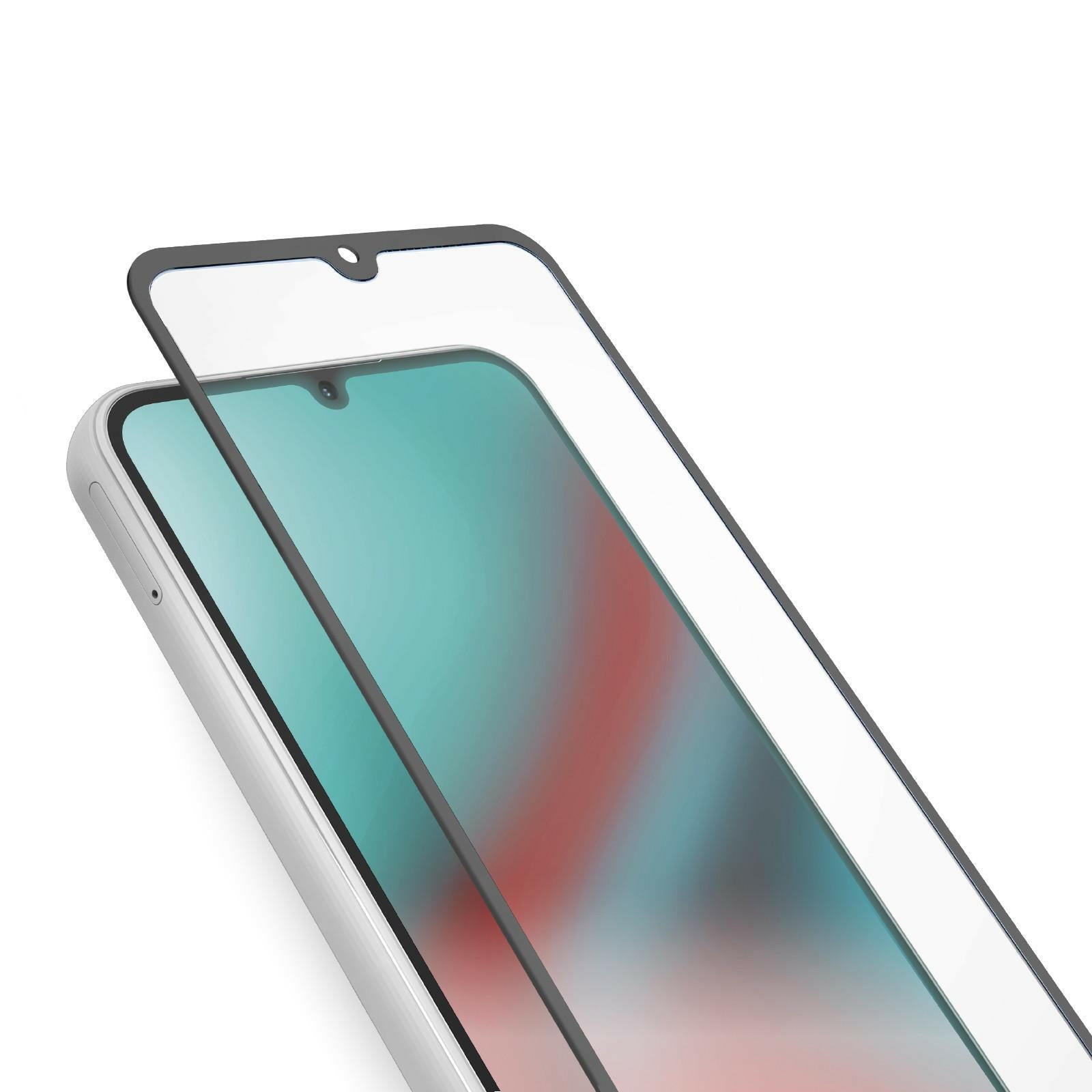 SBS Galaxy A15 Glas Displayschutz Full Cover - Schwarz