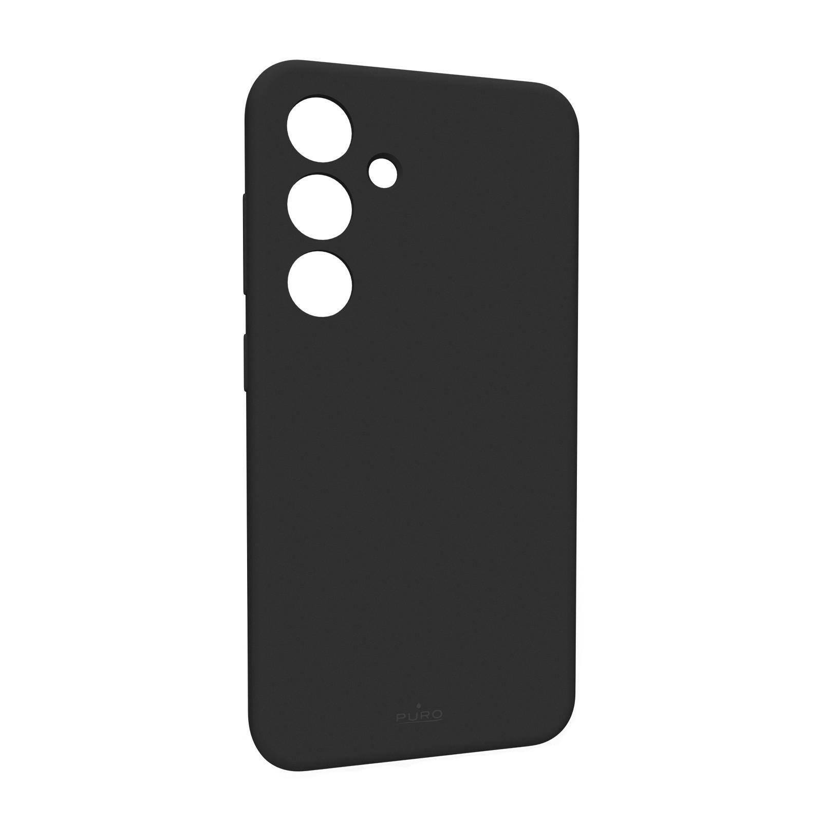 SBS ICON Handyhülle für Samsung Galaxy S24 Schwarz.