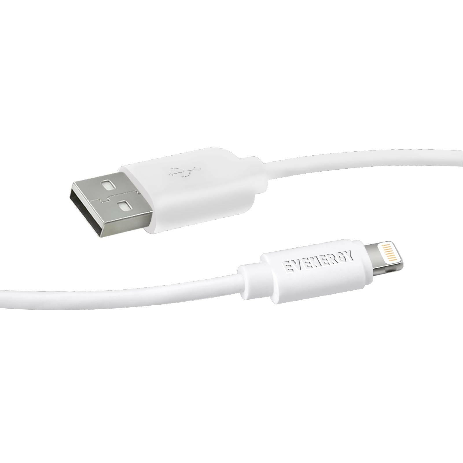 SBS USB-A auf Lightning Kabel 1m - Daten & Ladekabel.