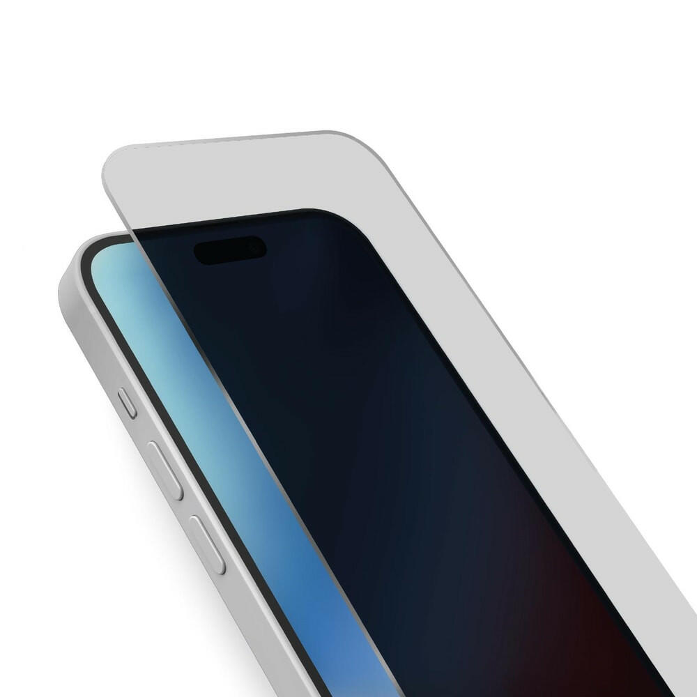 SBS Full Cover Privacy Glas für iPhone 15 – Transparent
