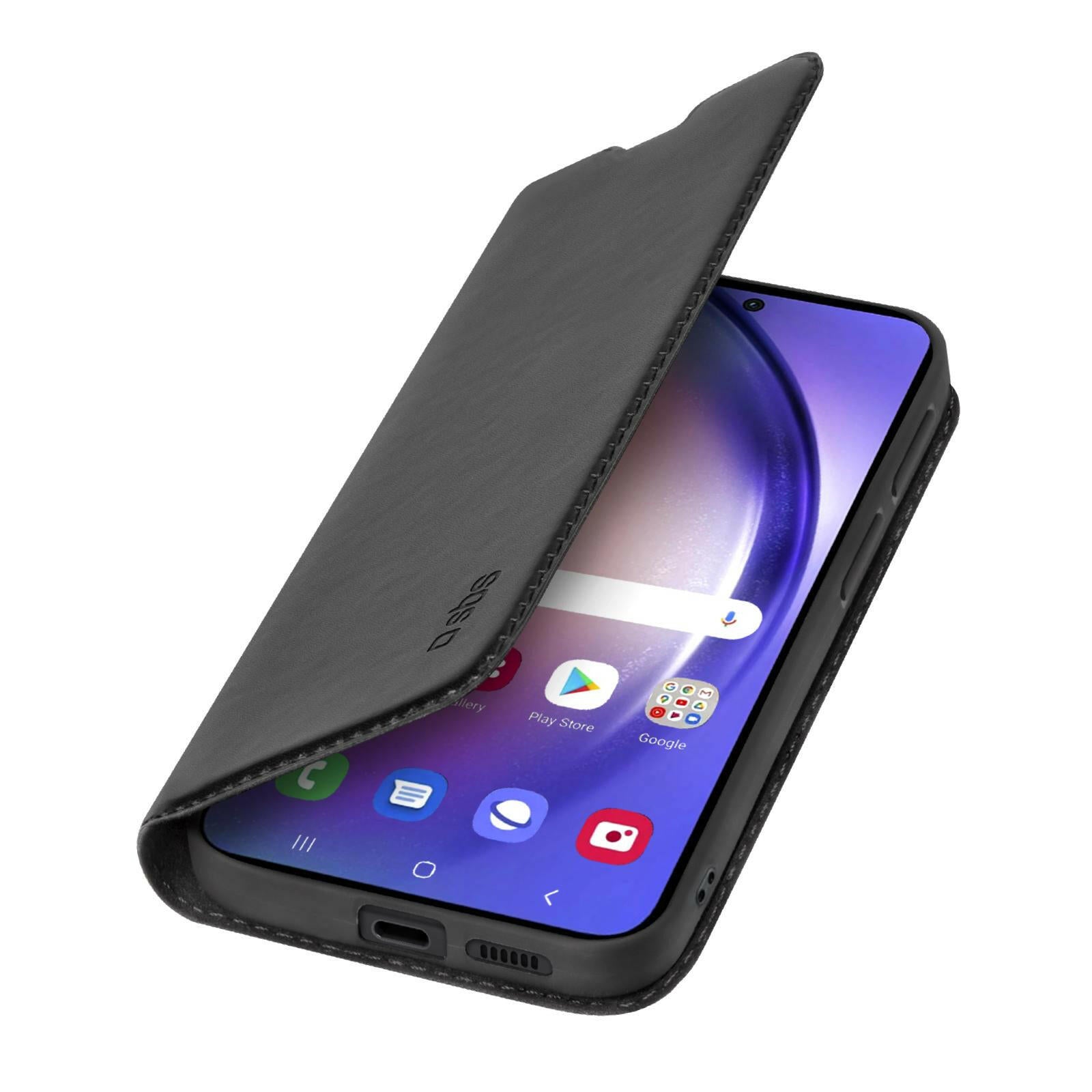 SBS Bookcase Wallet Lite-Hülle für Samsung Galaxy A55.