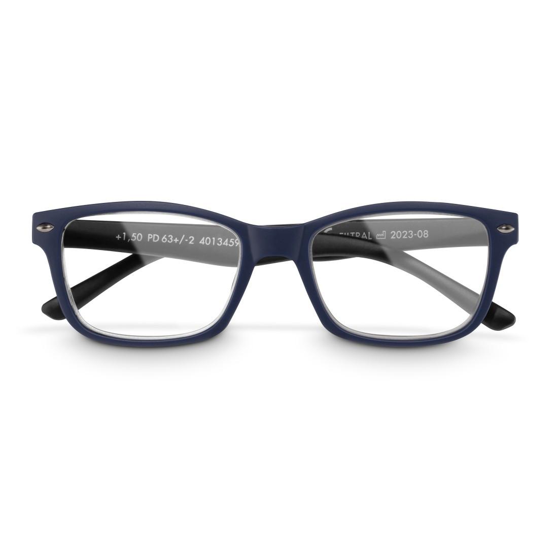 Hama 00096237 Lesebrille Unisex +1,5 Rezyklat Blau/Schwarz