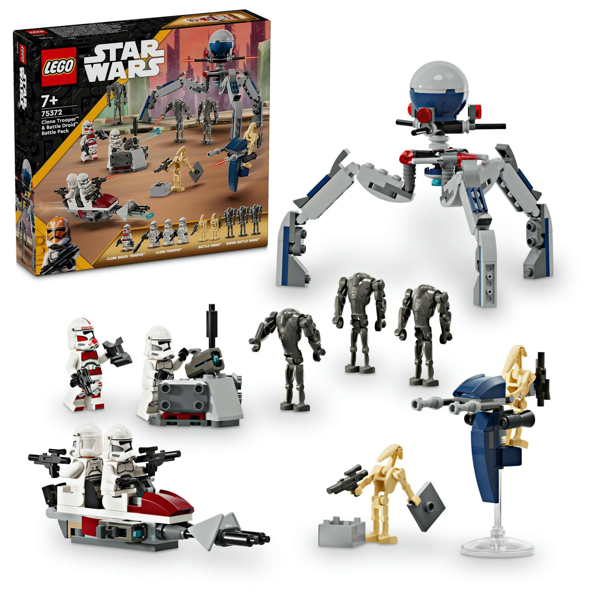 LEGO Star Wars 75372 Clone Trooper & Battle Droid Battle