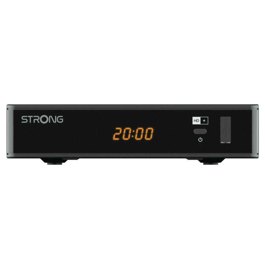 STRONG SRT7815 HD Satelliten-Receiver mit HD+ Karte.