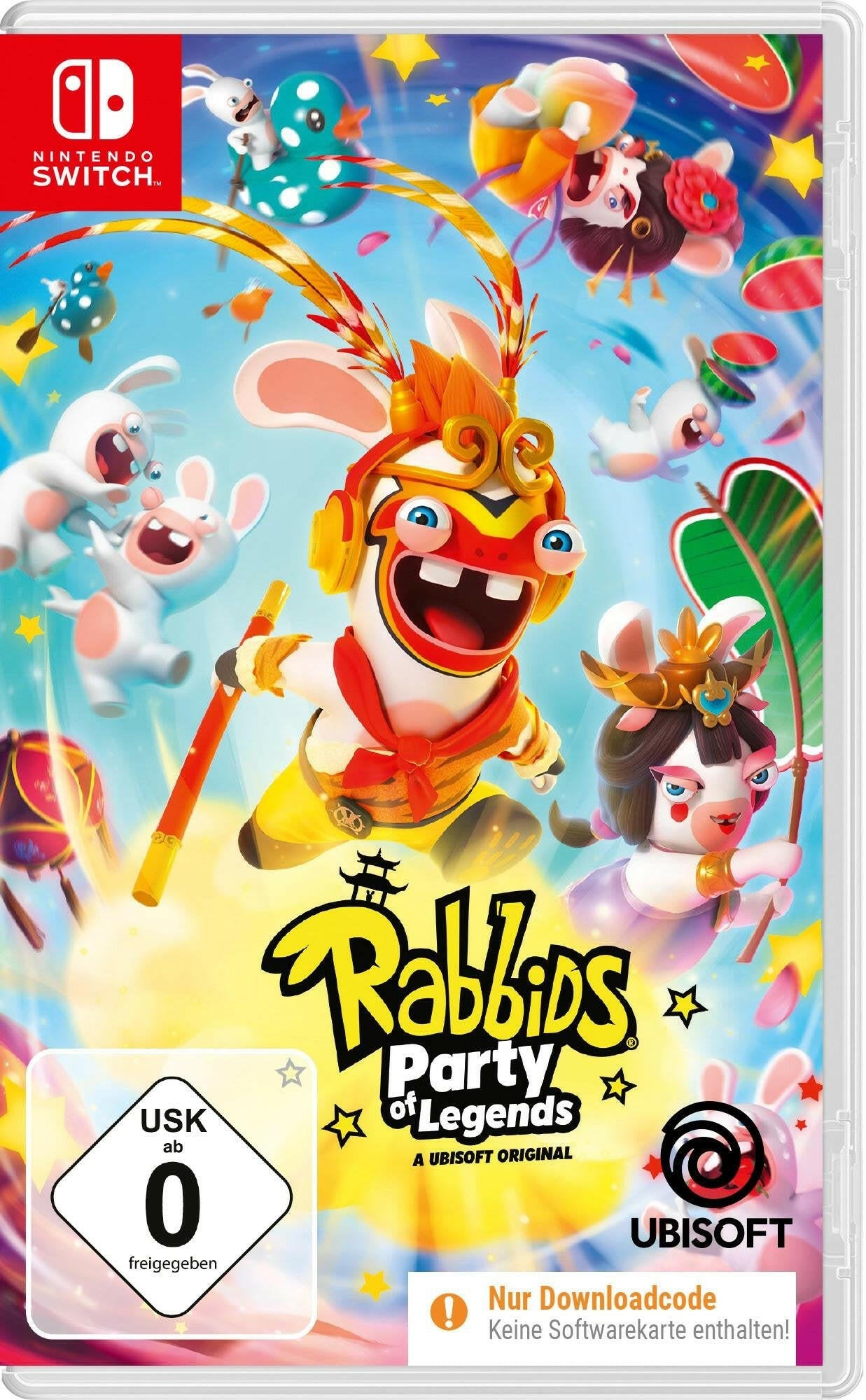 Nintendo Switch Rabbids Party of Legends Game, Fun Family.