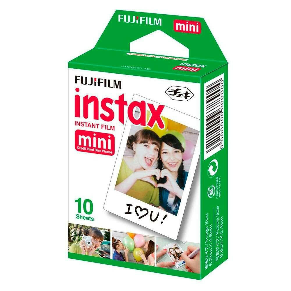 INSTAX Mini Film 62x46mm White Border (10/PK) für Kameras.