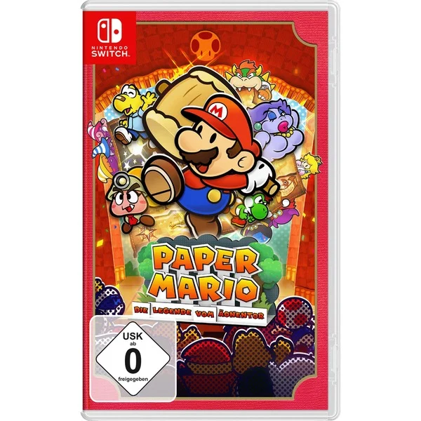 Nintendo Switch Paper Mario Adventure Spiel - USK 0.