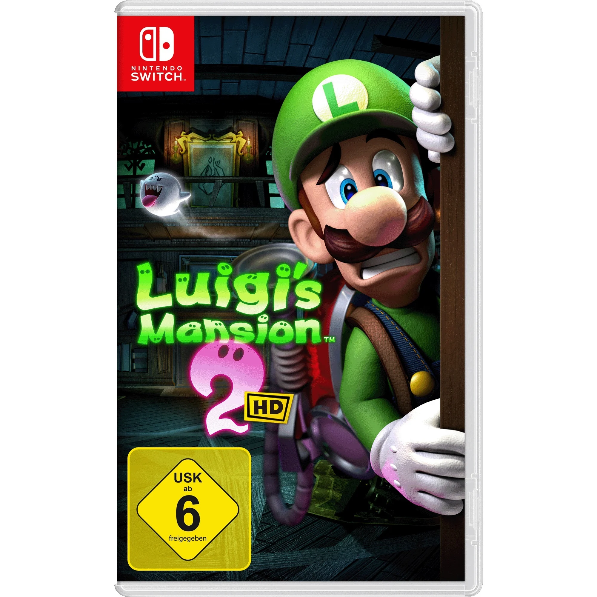 Nintendo Switch Luigi's Mansion 2 HD Adventure Jump & Run.