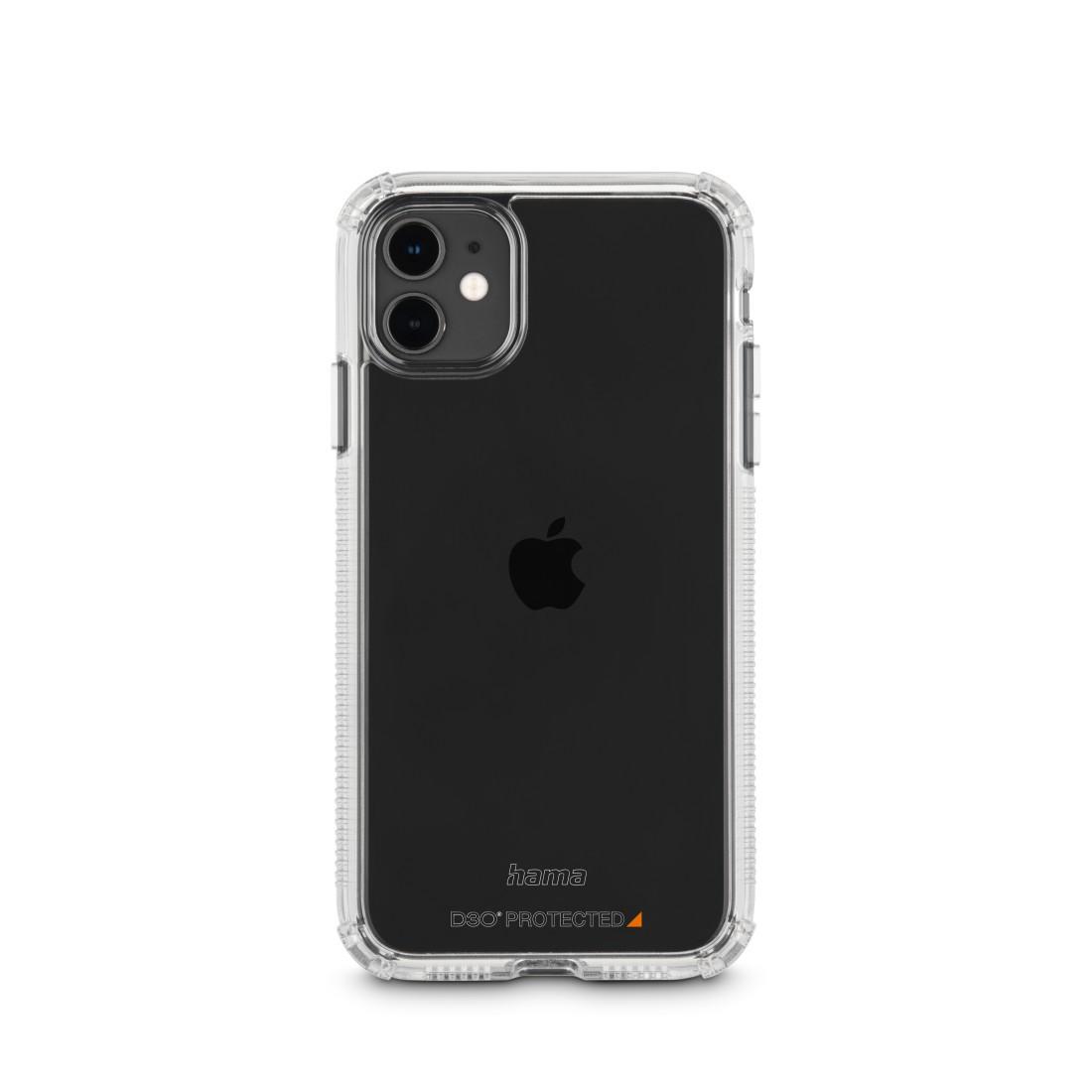 Hama iPhone 11 Transparent Stoßfest, Induktives Laden