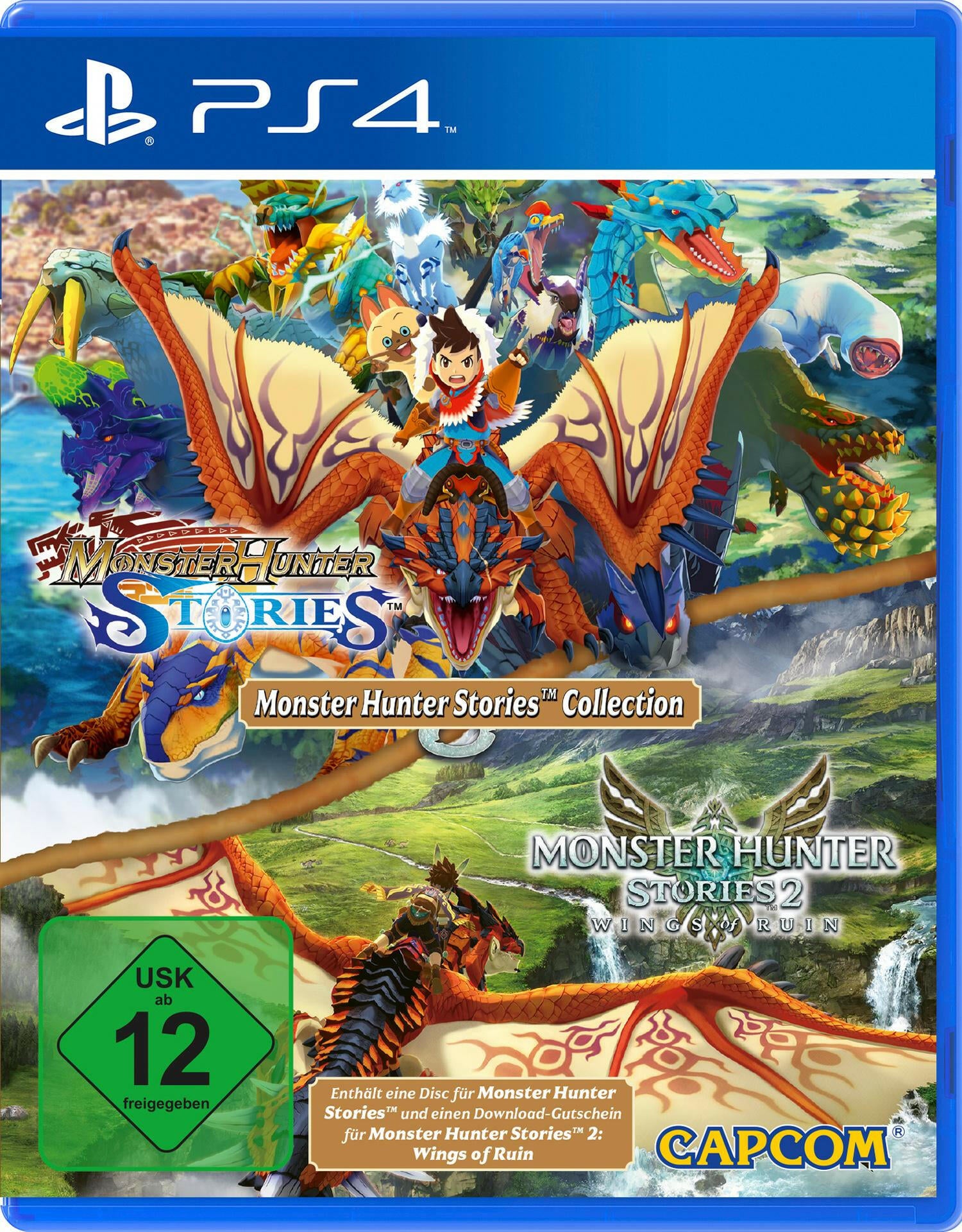 Capcom Monster Hunter Stories Collection PS4-Spiel.