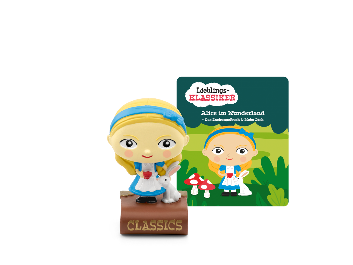 tonies Lieblings-Klassiker Alice im Wunderland, Hörfigur für.
