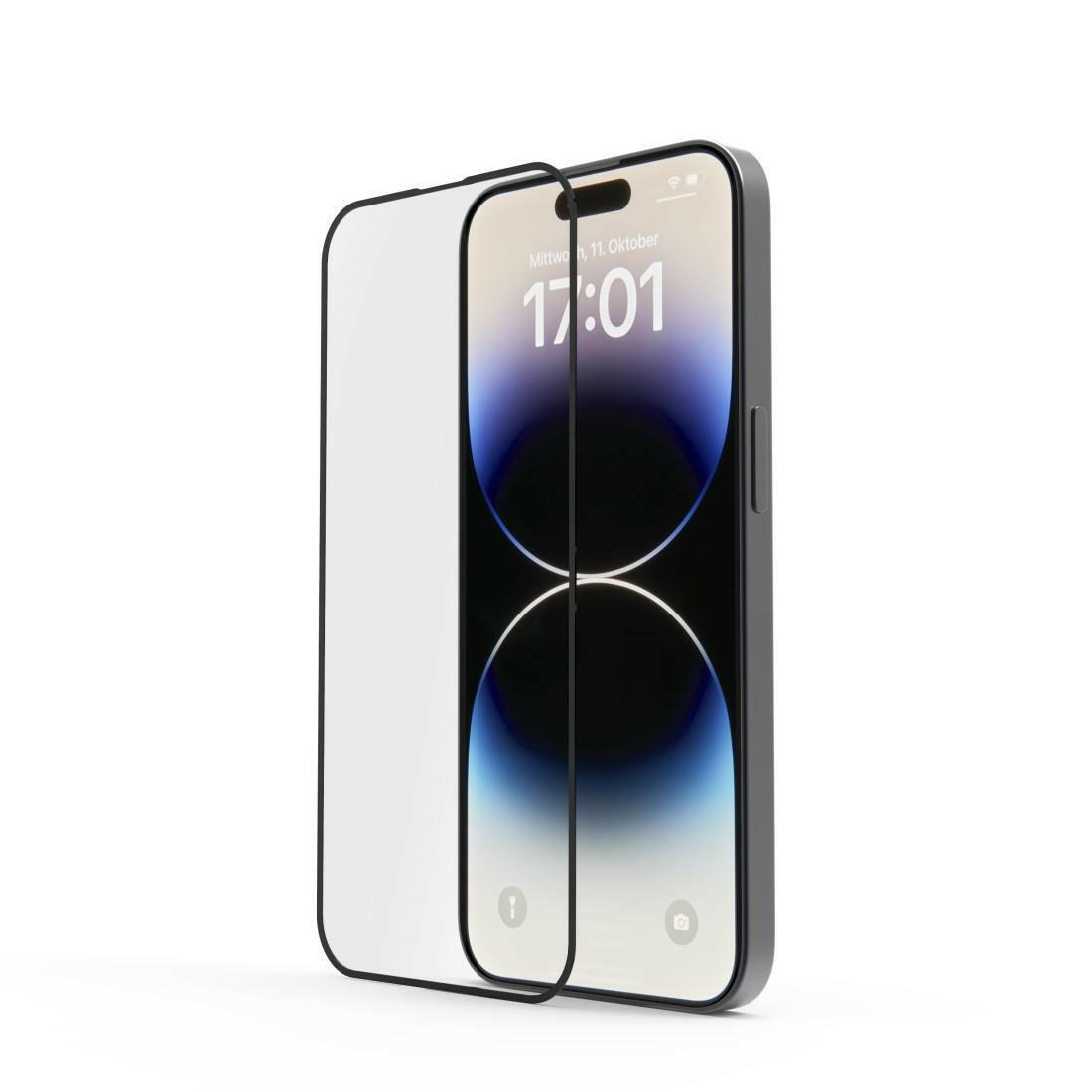 Hama iPhone 14 Pro Max Schutzglas D3O Lizenz 9H-Kratzschutz