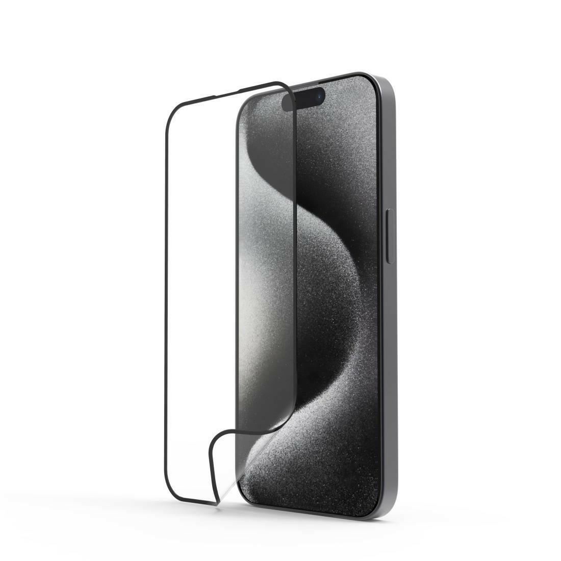Hama Super Hybrid Handy Schutzglas für iPhone 15 Pro