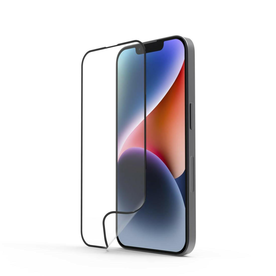 Hama Super Hybrid Handy-Schutzglas für iPhone 13/13 Pro/14