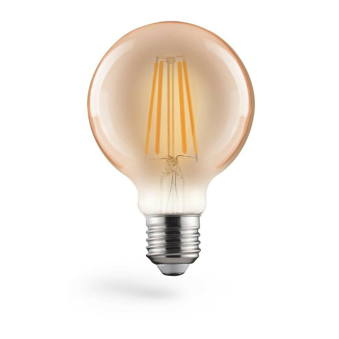 Xavax LED-Filament Globe 80 8W Dimmbar.