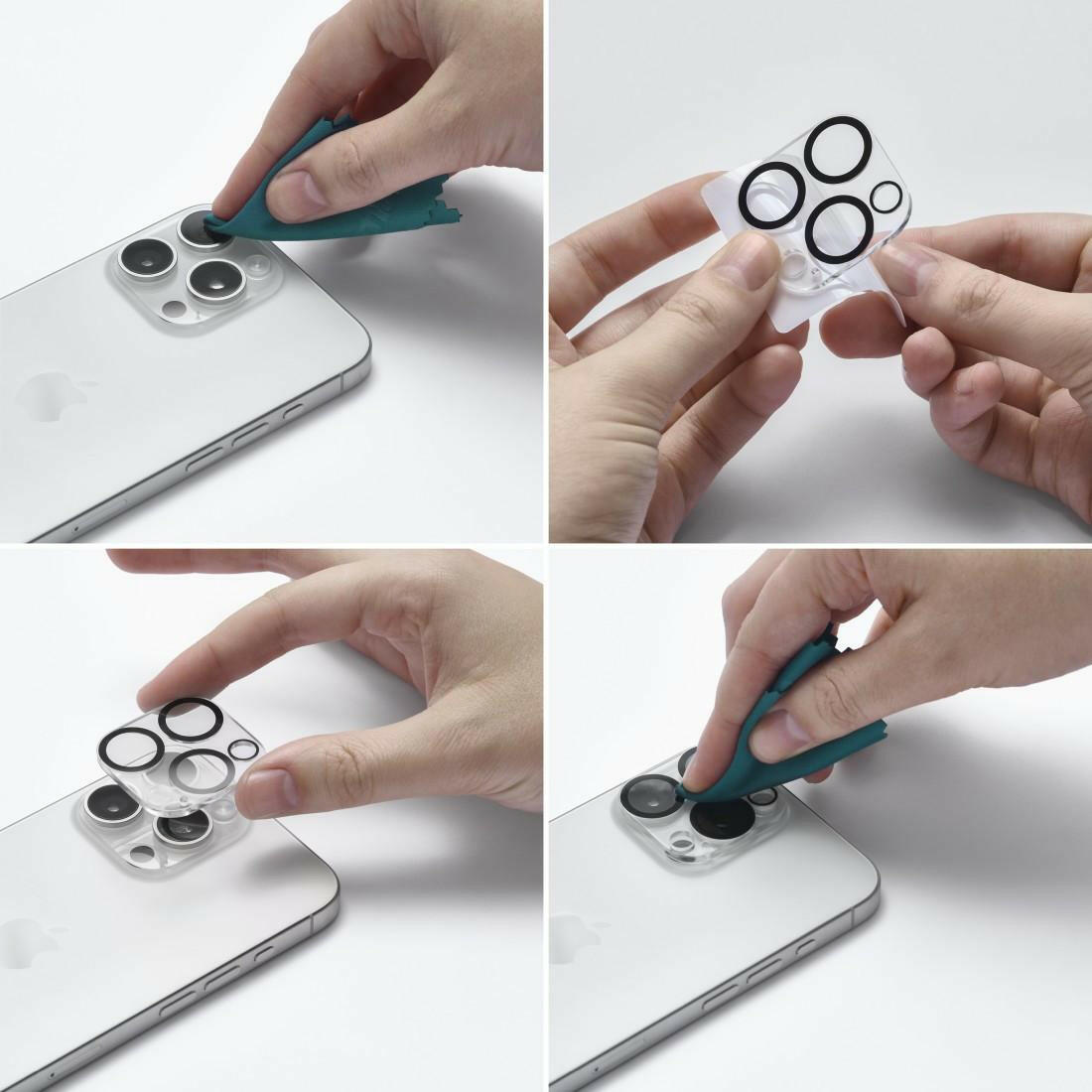 Hama Kameraschutz iPhone 15 Pro/15 Pro Max