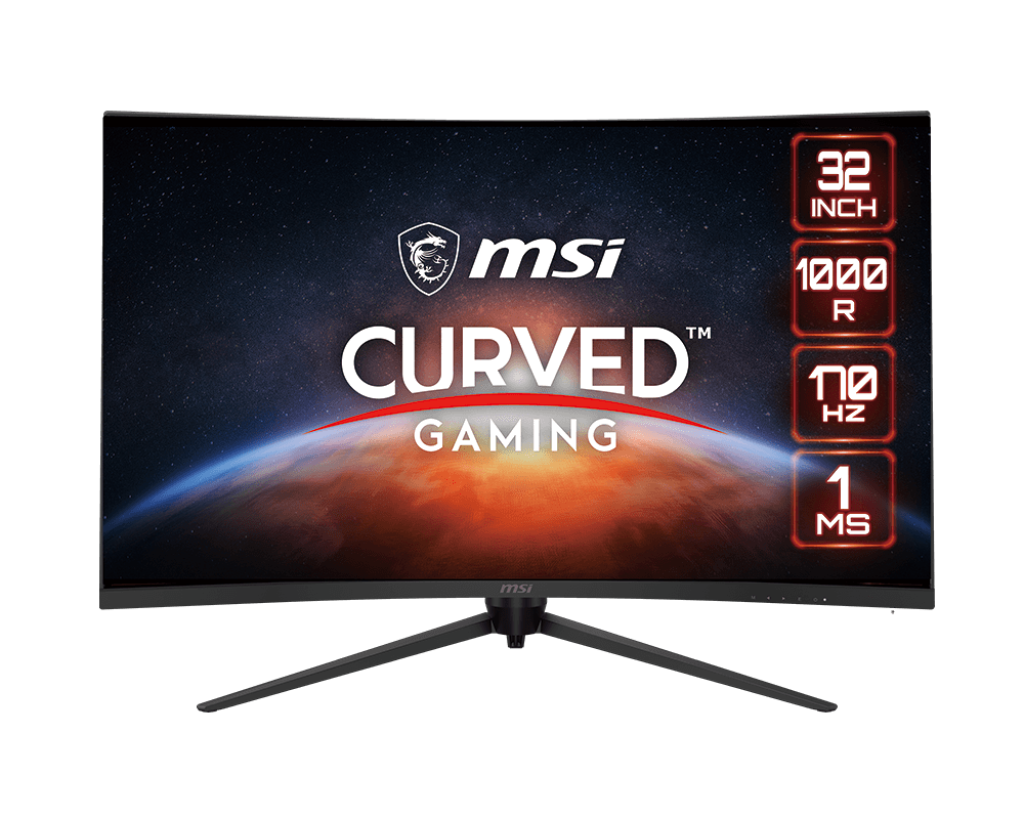 MSI Optix G321CQPDE E2 31.5" WQHD Curved Gaming Monitor.