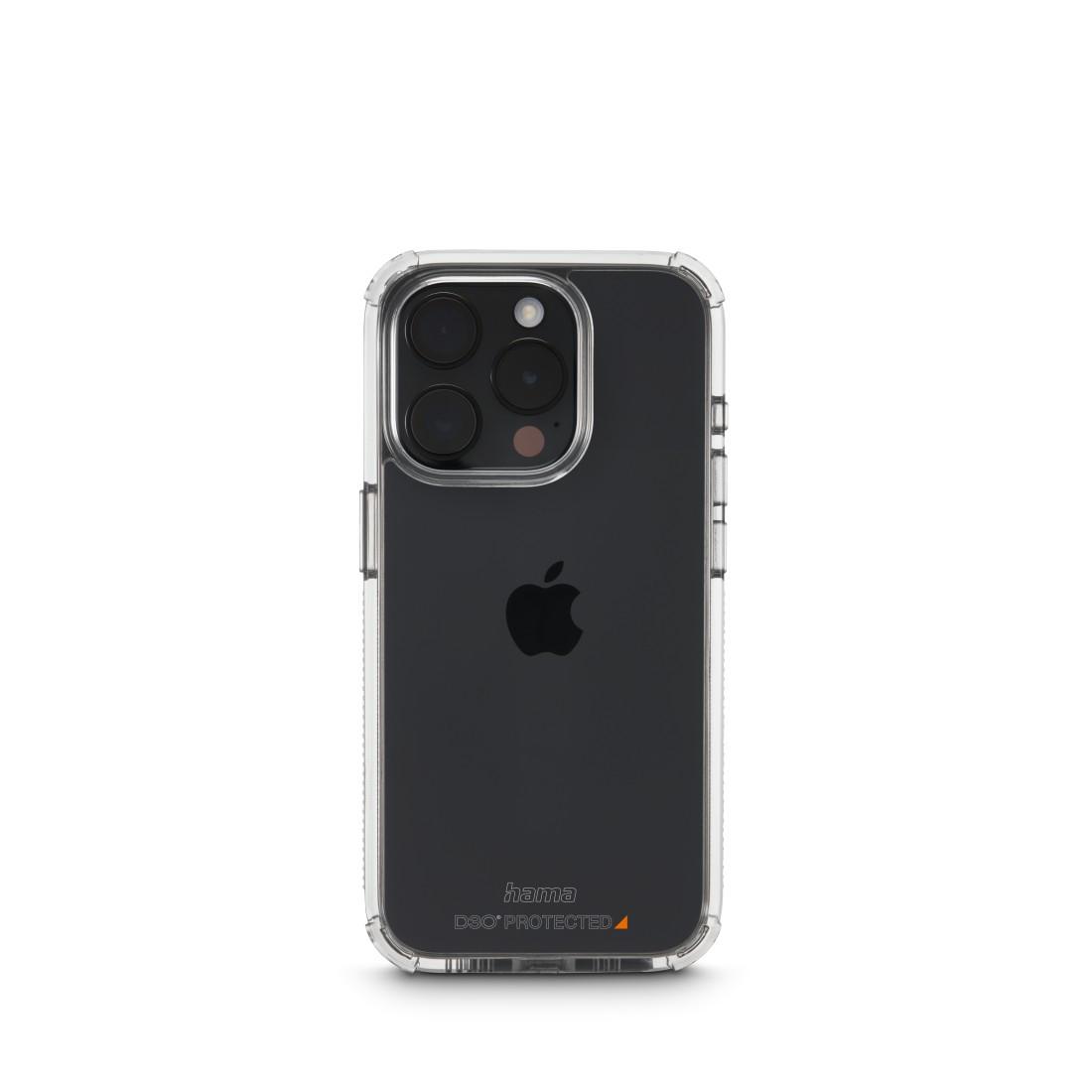 Hama Extreme Protect Handyhülle für iPhone 15 Pro Max, klar