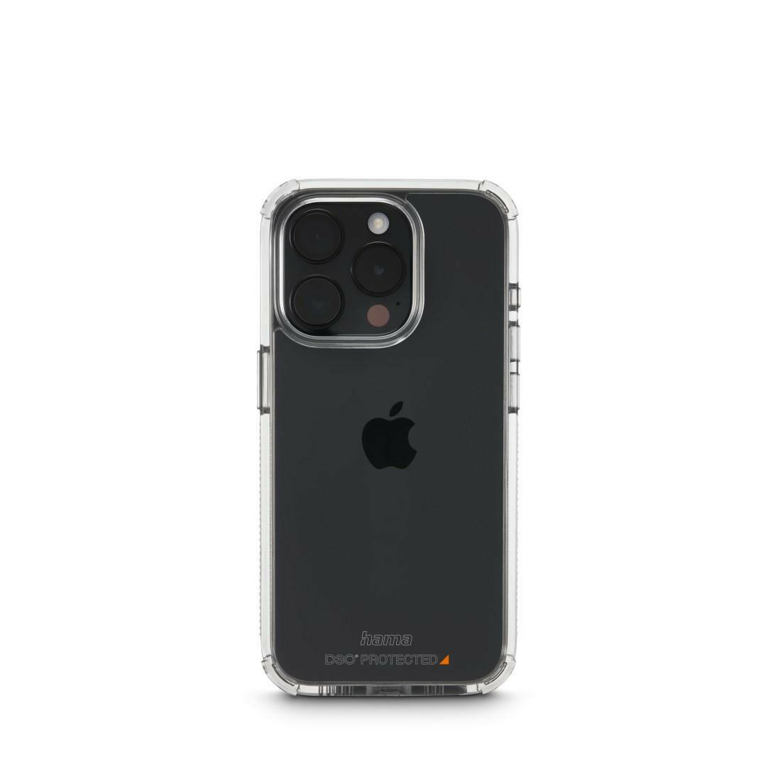 Hama Extreme Protect Handyhülle für iPhone 15 Pro Max, klar.