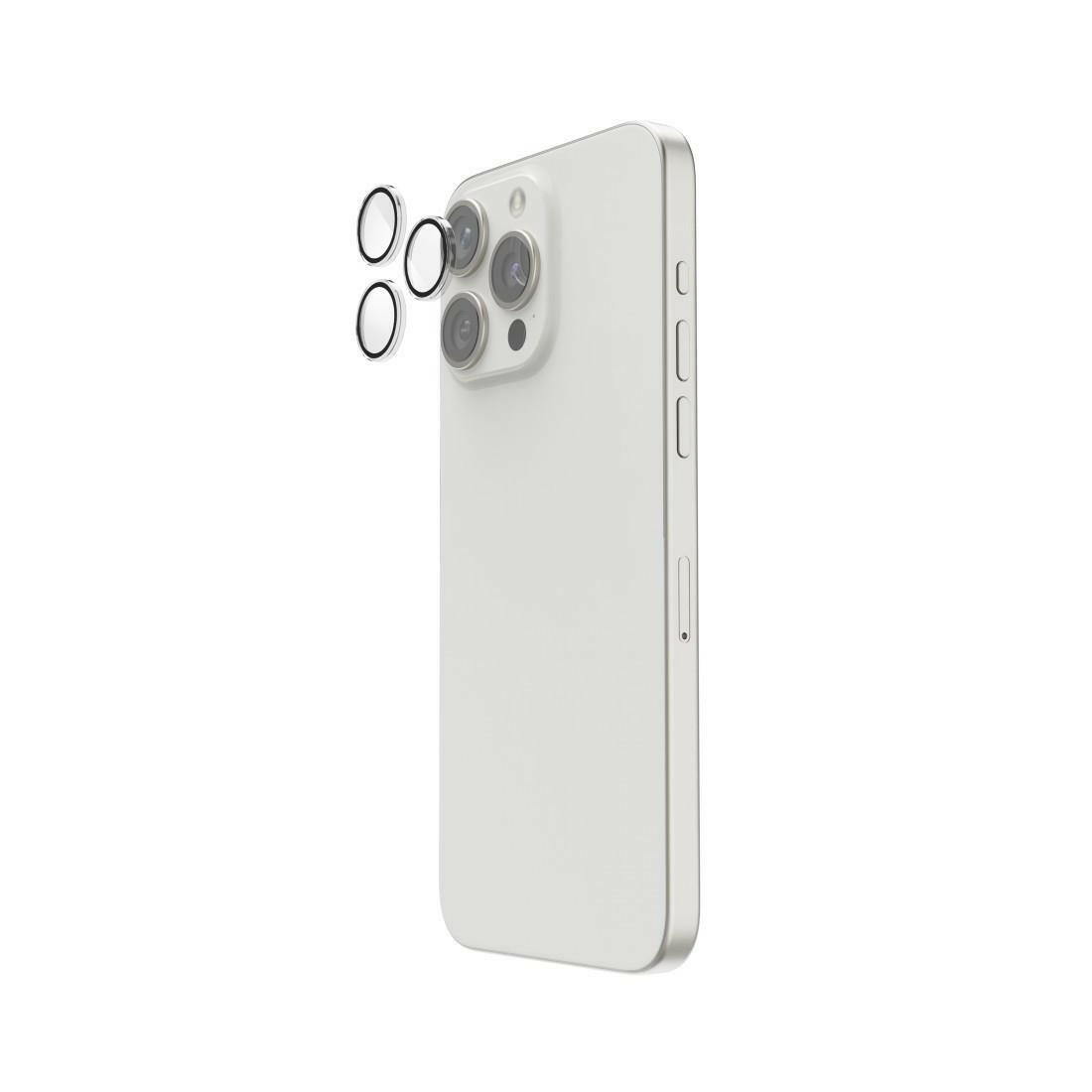 Hama iPhone 15 Pro/15 Pro Max Kameraschutz (3
