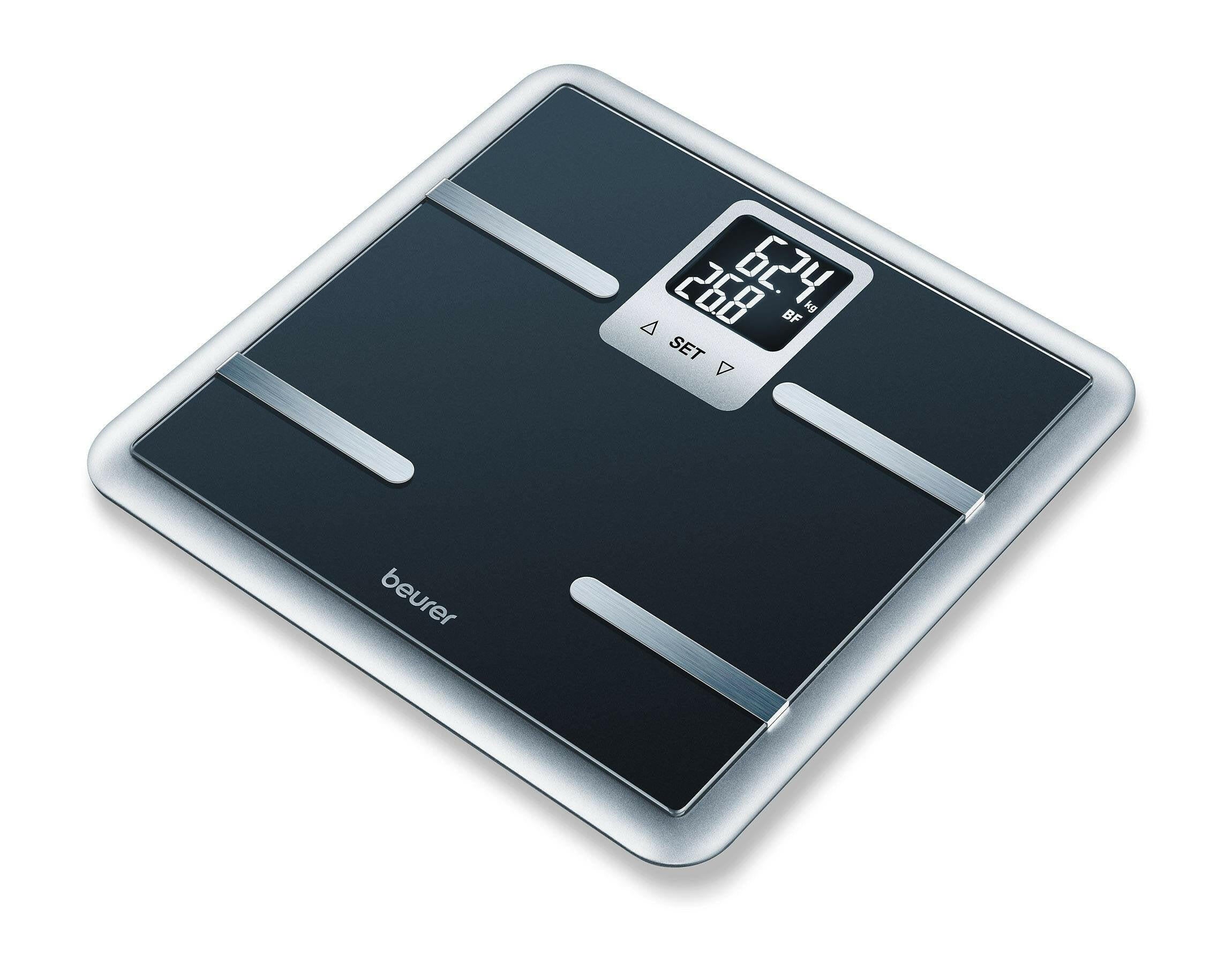 Beurer BG 40 digitale Analysewaage aus Sicherheitsglas 150.