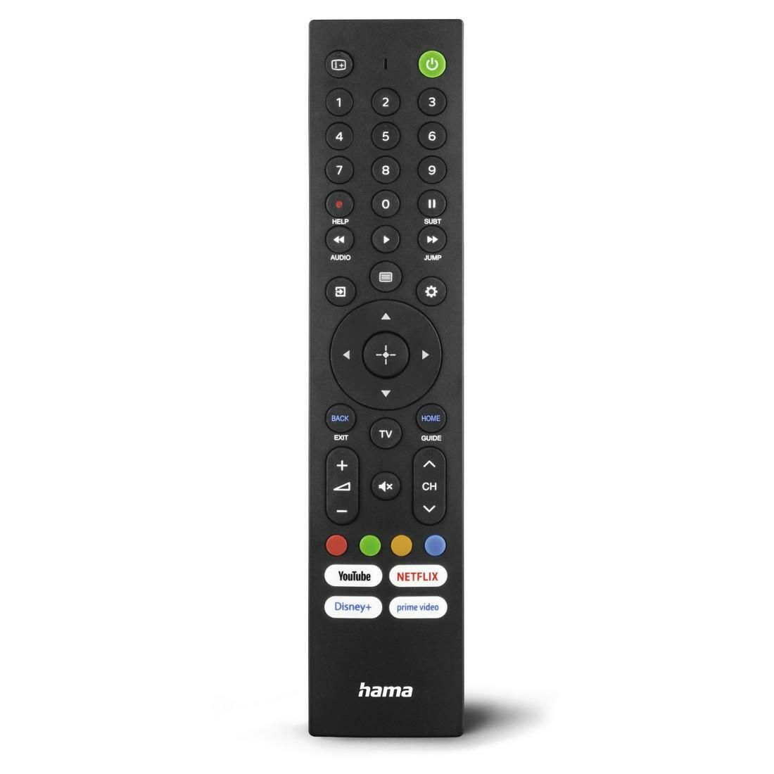 Hama Universal-Fernbedienung Sony TV IR lernfähig mit 4.