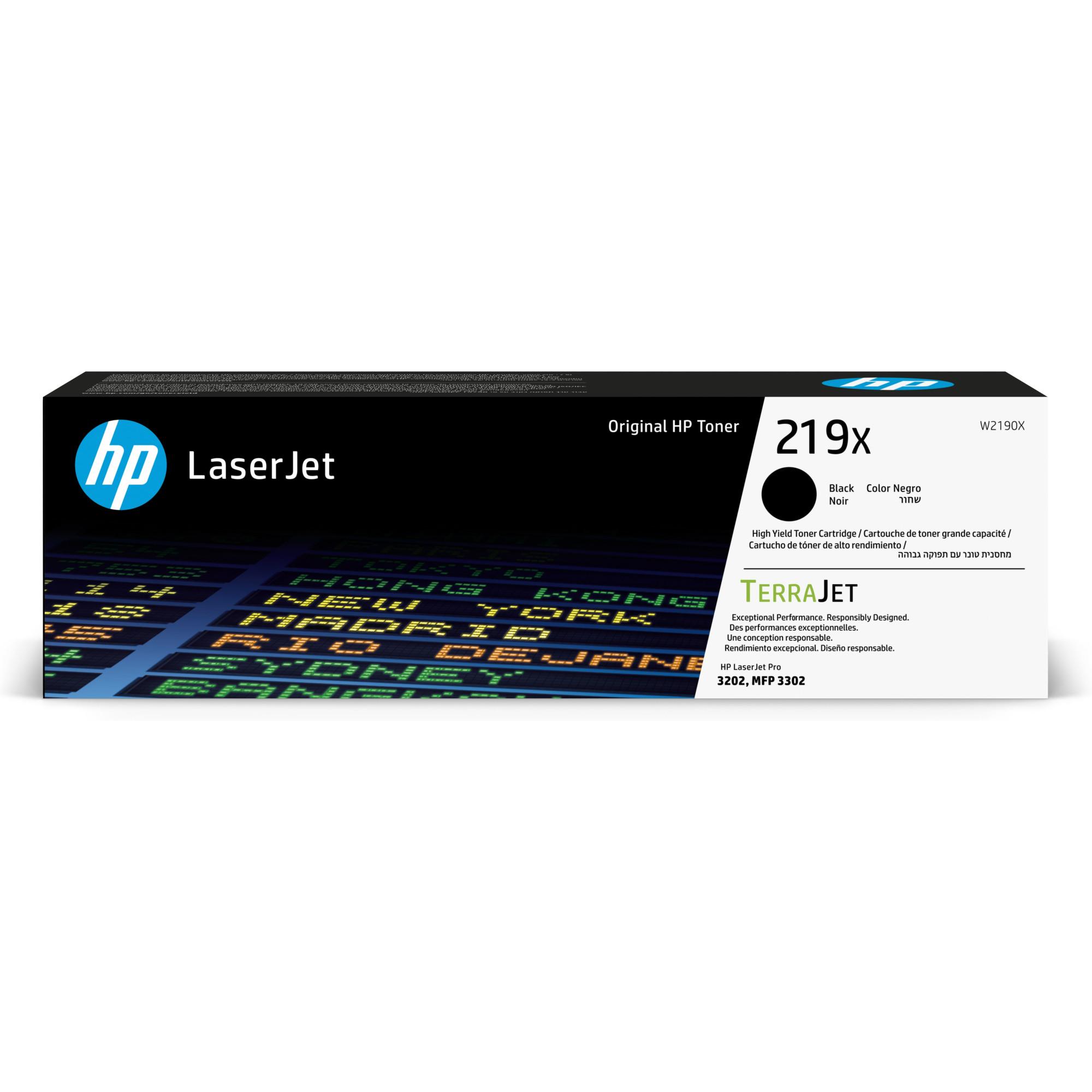 HP 219X Original TerraJet Tonerkartusche Schwarz 3200