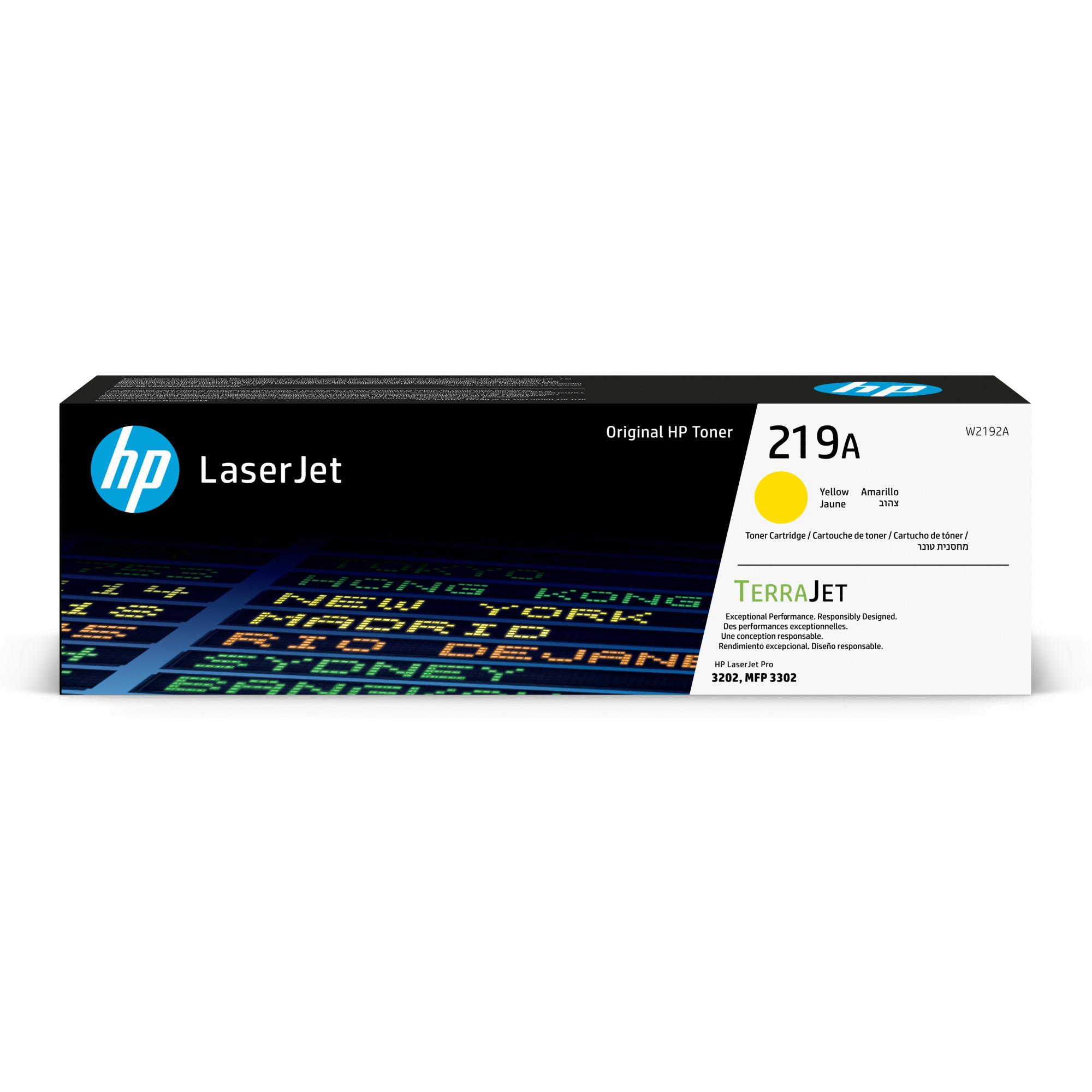 HP 219A Gelb Original LaserJet-Tonerkartusche 1.200 Seiten