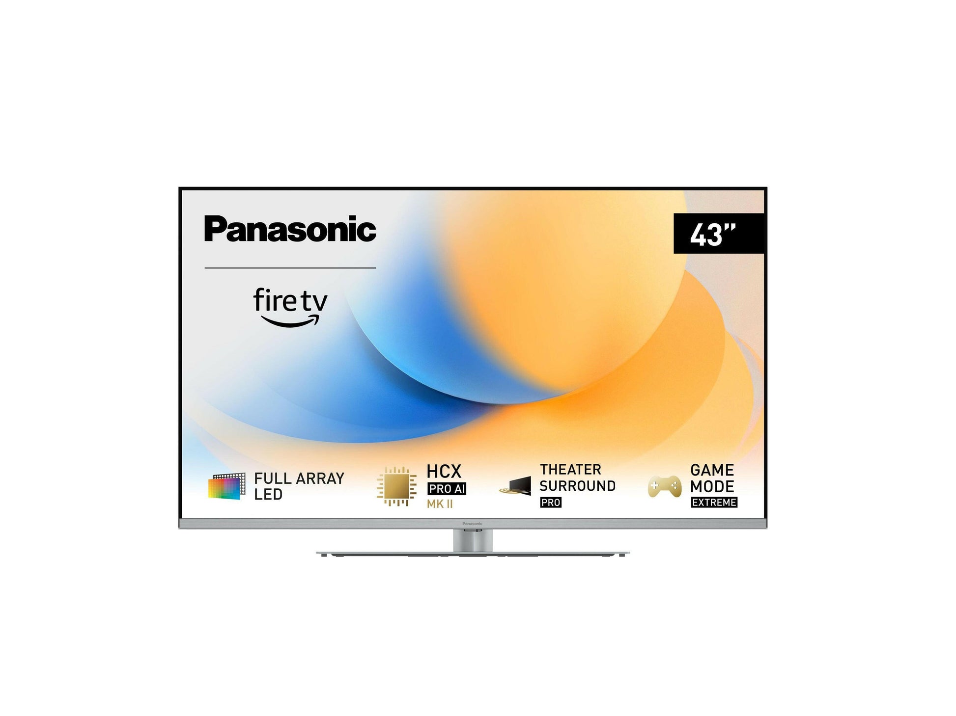 Panasonic 43" 4K LED TV - HDR10+, Game Mode, Smart TV.