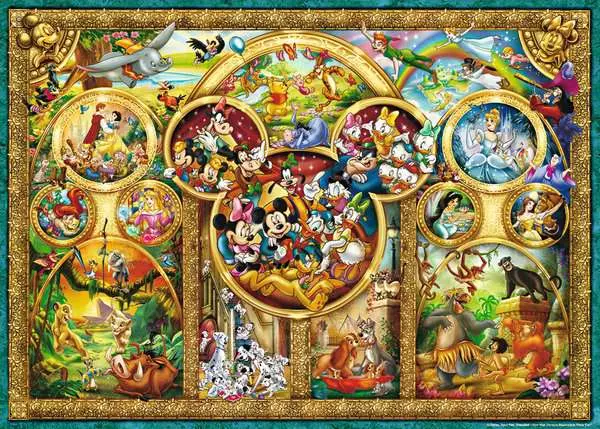 Ravensburger Disney Puzzle 1000 Teile ab 14 Jahren.