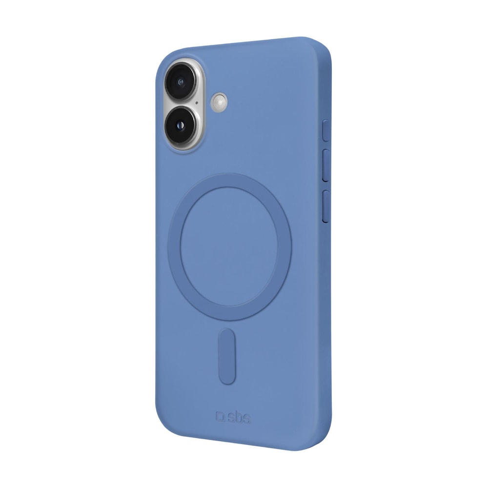 SBS Instinct Mag iPhone 16 Hülle Blau MagSafe-TPU-Schutz