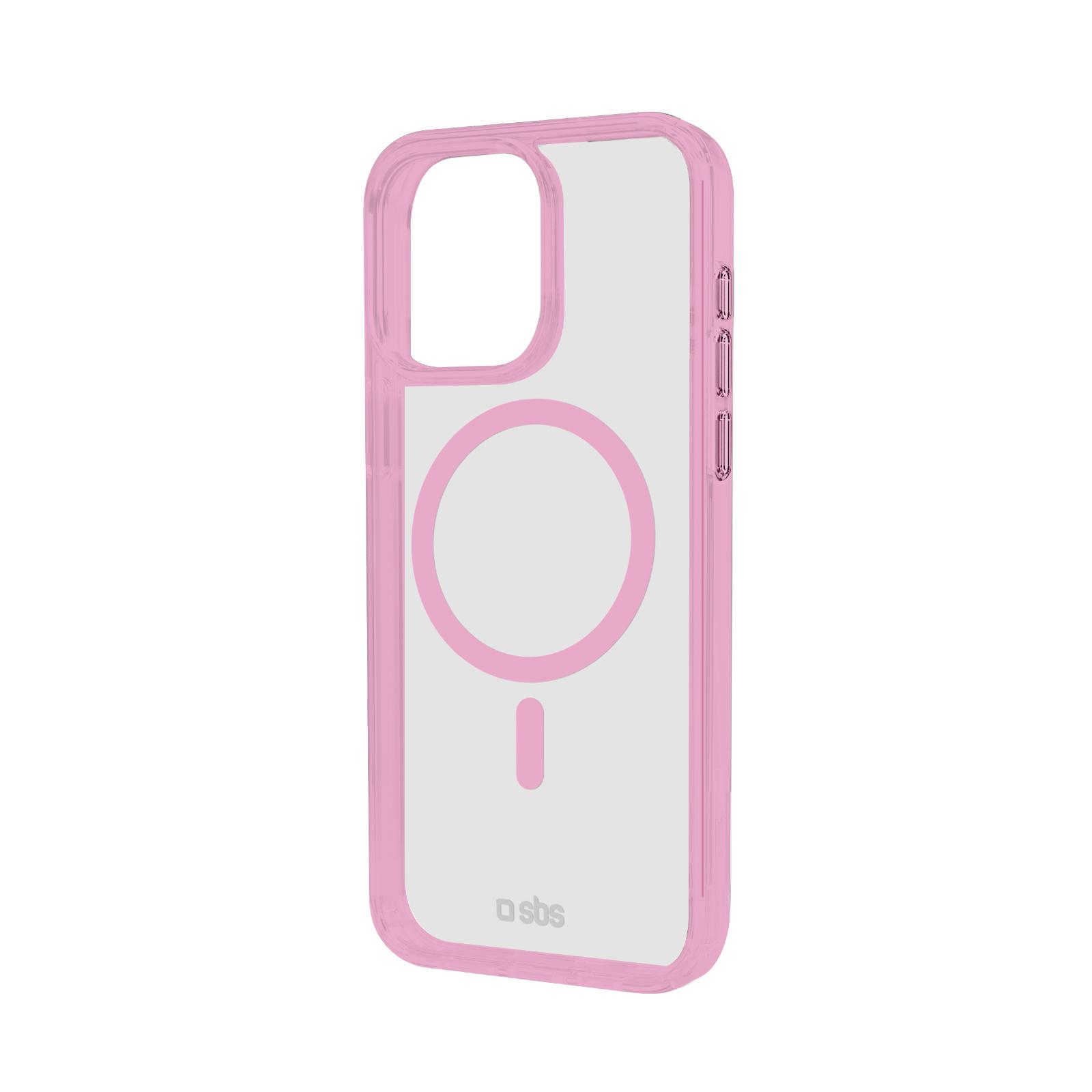 SBS iPhone 16 Pro Max Case, Rosa, MagSafe Kompatibel