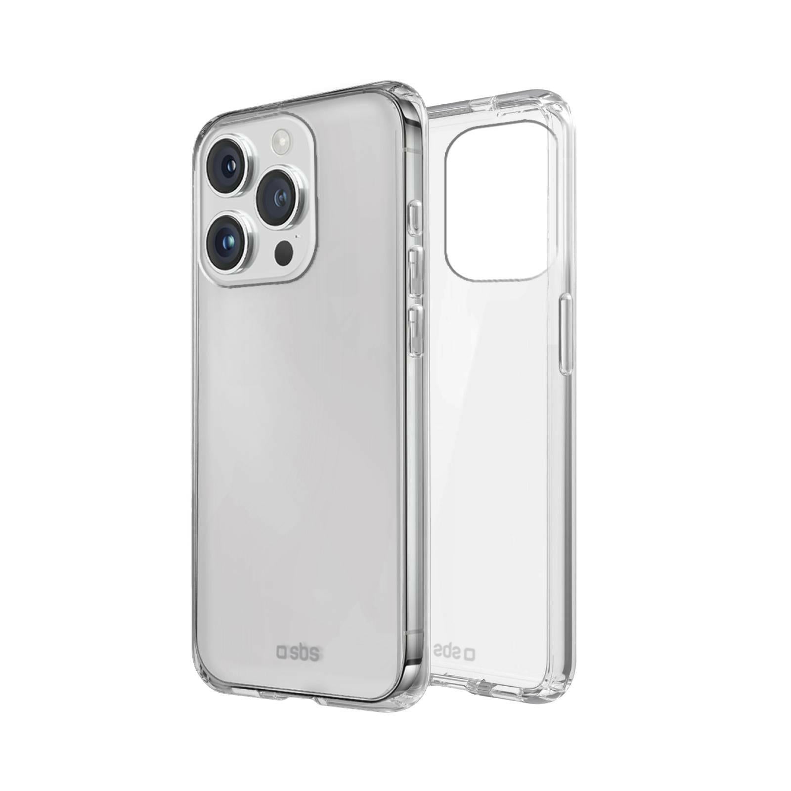 SBS Handyhülle Skinny für iPhone 16 Pro, Transparent.