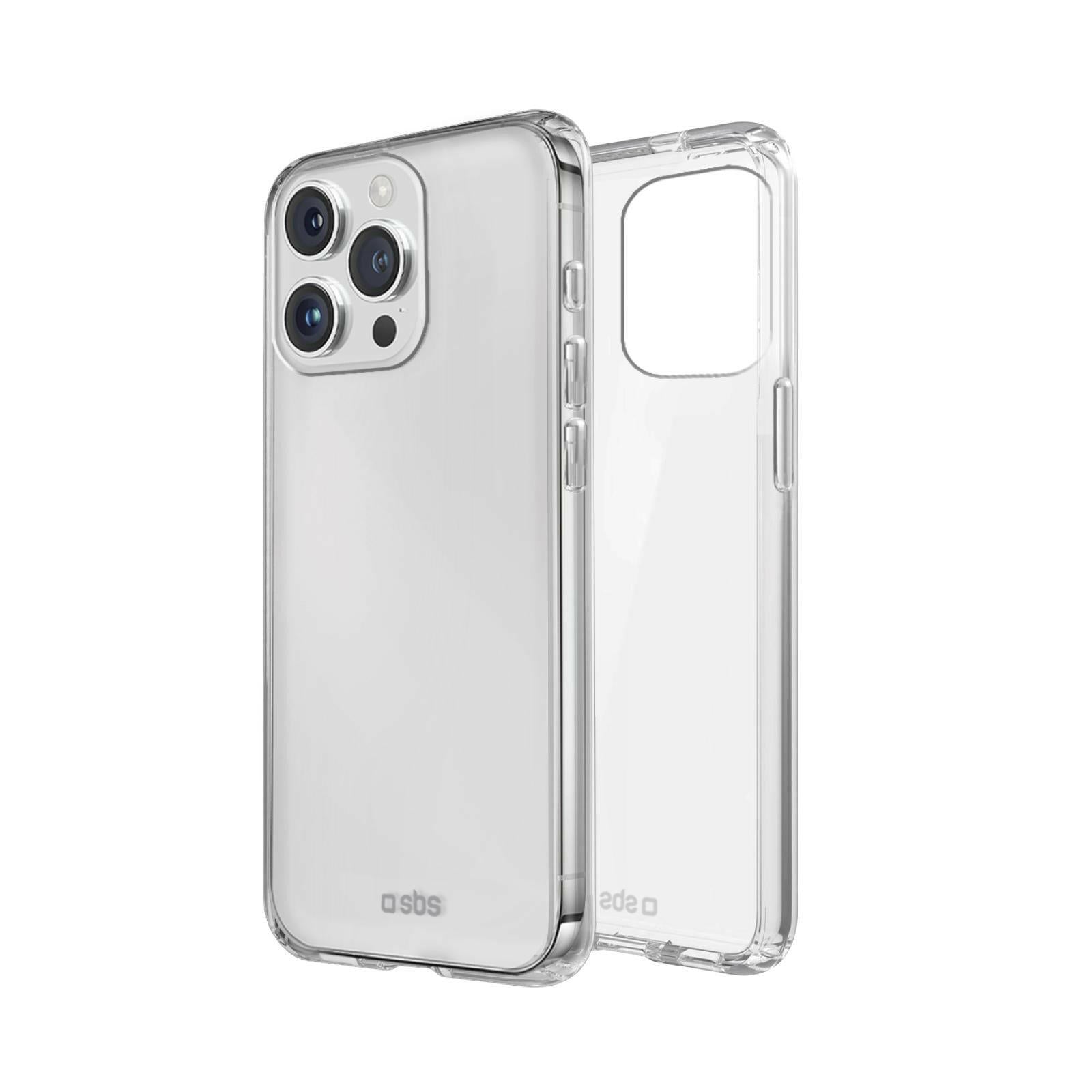 SBS iPhone 16 Pro Max Transparent Flexibel Cover.