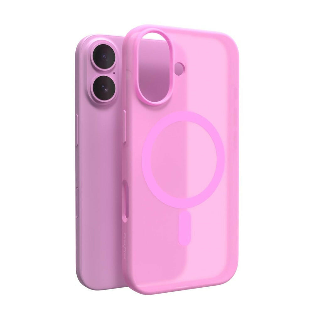 SBS Hülle Daylight für iPhone 16 in Rosa.