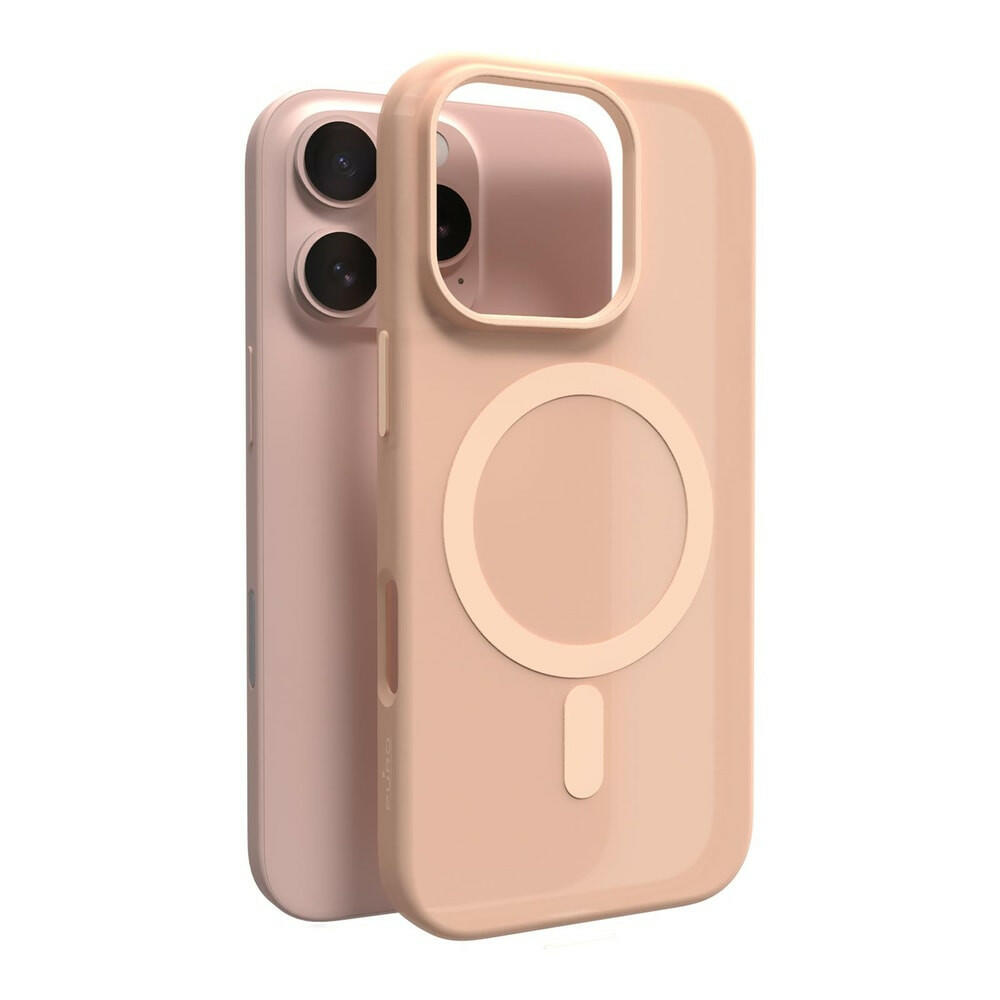 SBS Handyhülle iPhone 16 Pro Beige, Anti-Fingerprint, Matt.