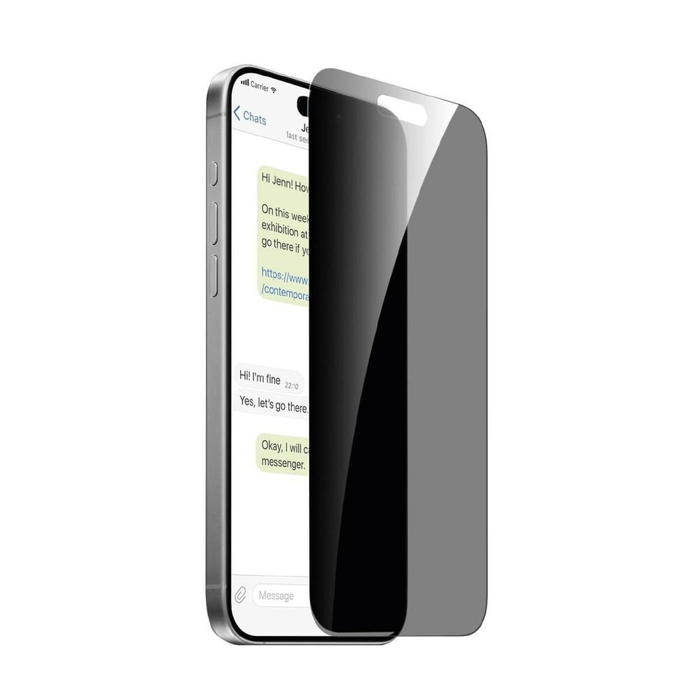 SBS Tempered Privacy Glass für iPhone 16 Pro – Kratzfest.